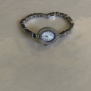 Bulova Swarovski Crystal Bracelet Watch